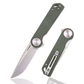 XTOUC Best EDC Knife Micarta Non-slip Handle D2 Steel Blade Folding Pocket Knives GK22D